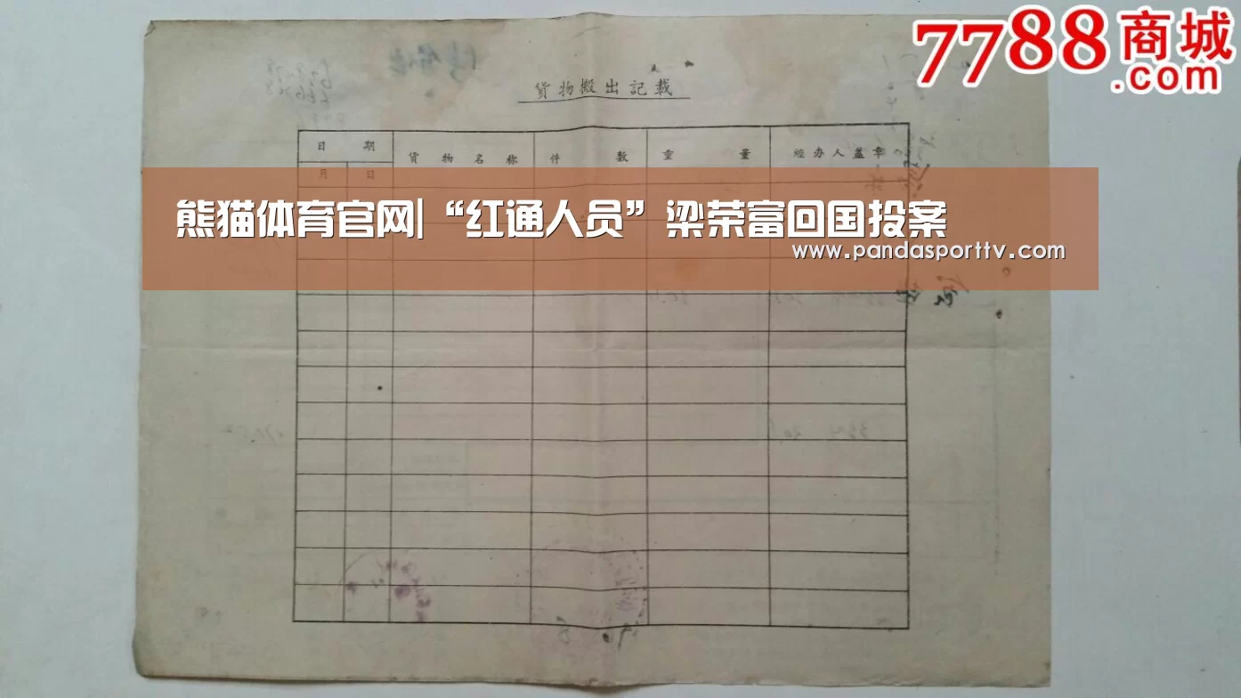 熊猫体育官网|“红通人员”梁荣富回国投案(图2) 熊猫体育官网
