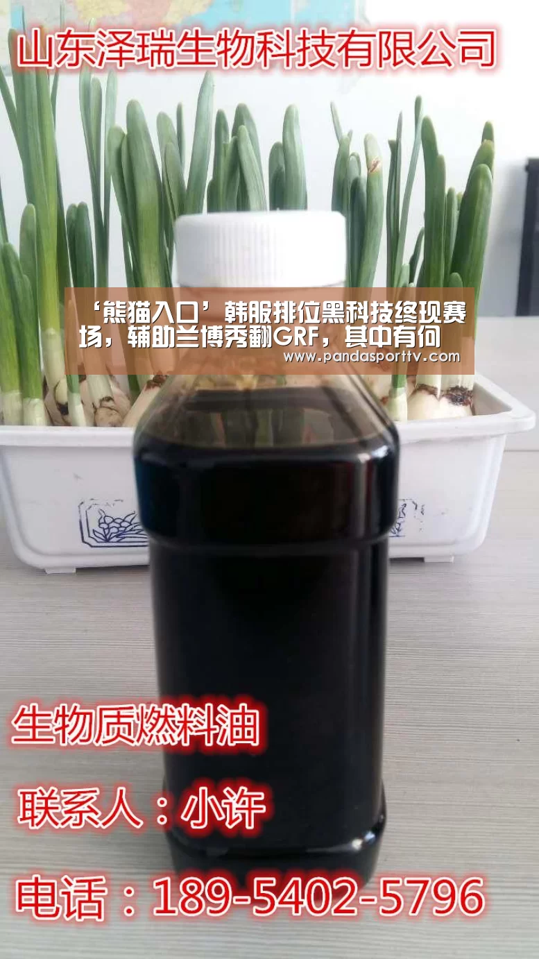 ‘熊猫入口’韩服排位黑科技终现赛场,辅助兰博秀翻GRF,其中有何玄机(图1) 熊猫体育